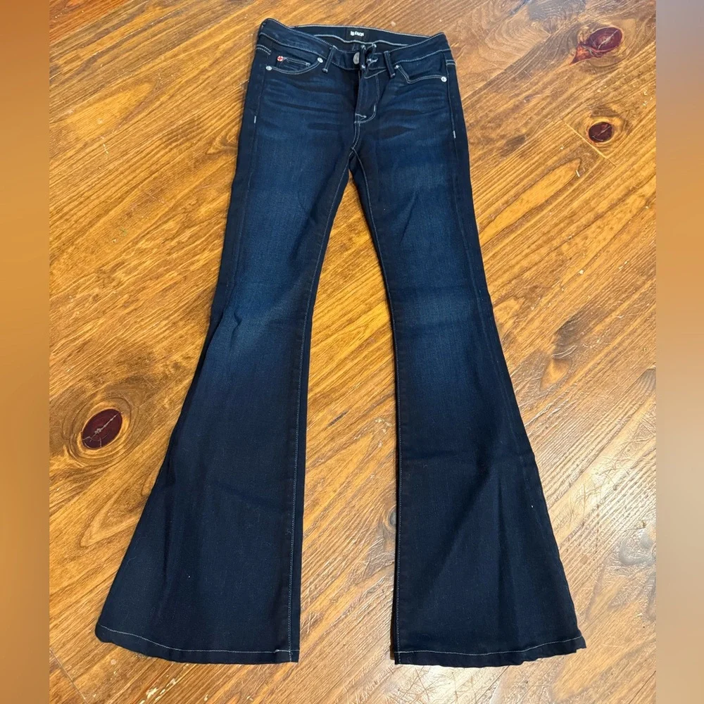 Hudson Jeans Dark Indigo Flare - Picture 1 of 7
